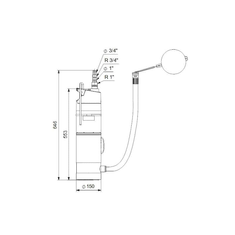 Pompe Immerg E Sba Aw Grundfos