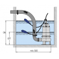 Pompe de relevage DW VOXF M 100 Ebara (sans régulateur)
