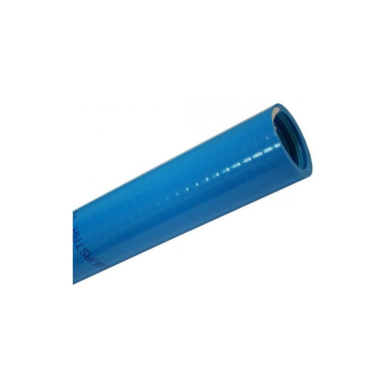 Tuyau High Flex BLEU Réactif aux UV 8mm interne, 10mm externe (Au mètre)
