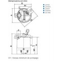 Pompe d'épuisement avec flotteur LBA 800 TSURUMI